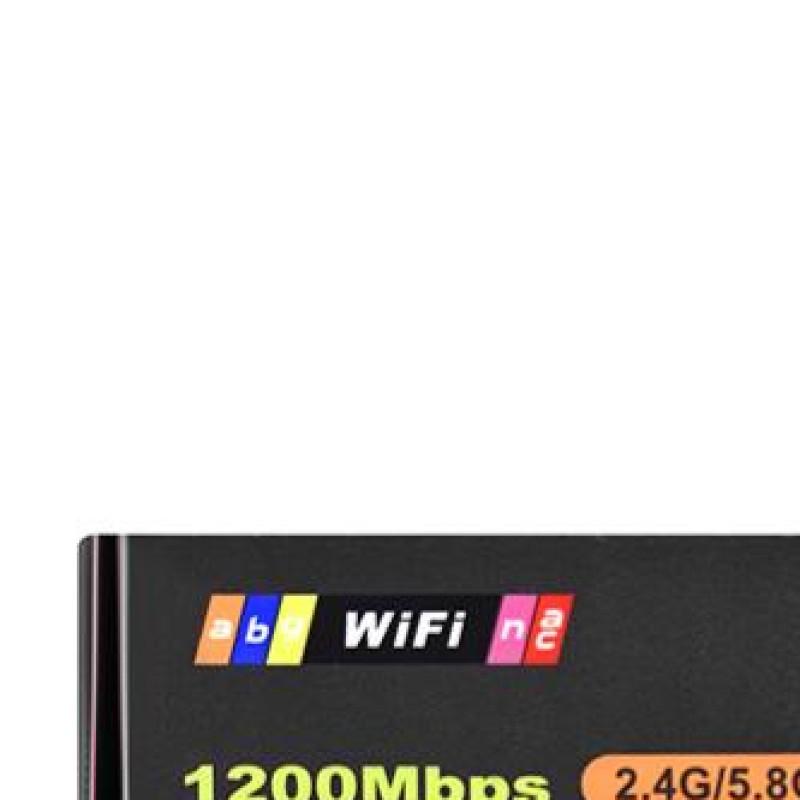 Wifi Adapter 2.4G/5GHz Wi-Fi Receiver High Speed 1200Mbps Wireless Network Card China Mainland
Wifi Adapter 2.4G/5GHz Wi-Fi Receiver High Speed 1200Mbps Wireless Network Card China Mainland
