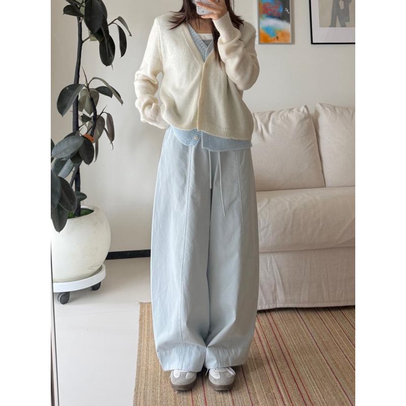 Women s Light Wide-Leg Balloon Pants - Casual Spring/Summer Style XL светло-синий
Women s Light Wide-Leg Balloon Pants - Casual Spring/Summer Style XL светло-синий