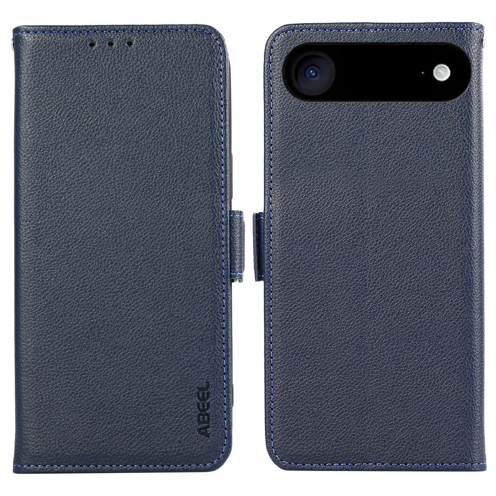 ABEEL For iPhone 17 Air Case Litchi Texture Leather RFID Blocking Phone Cover Blue
ABEEL For iPhone 17 Air Case Litchi Texture Leather RFID Blocking Phone Cover Blue