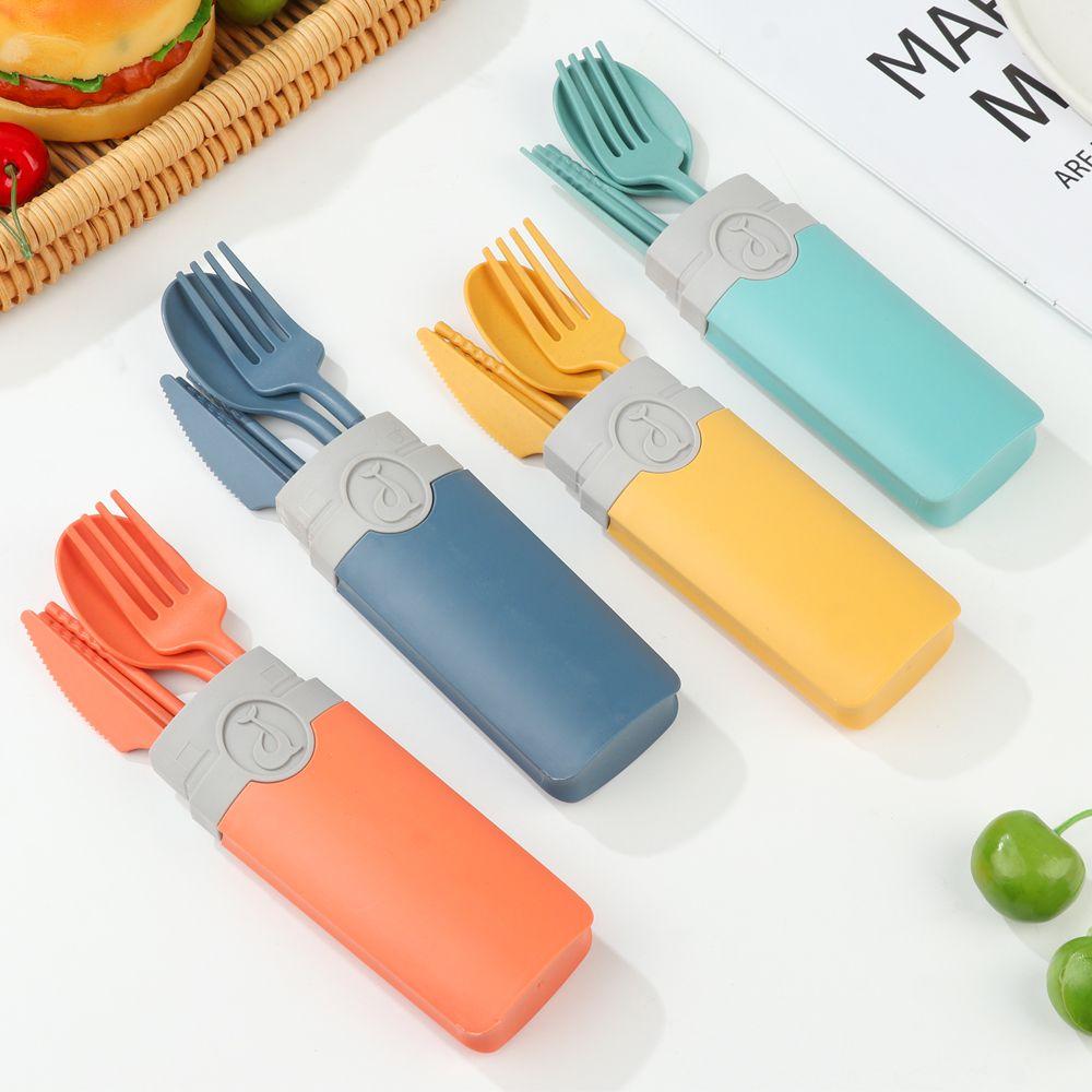 Student Office Reusable Portable Cutlery Sets Dinnerware Tableware Set Spoon Fork Spoon зелений
Student Office Reusable Portable Cutlery Sets Dinnerware Tableware Set Spoon Fork Spoon зелений