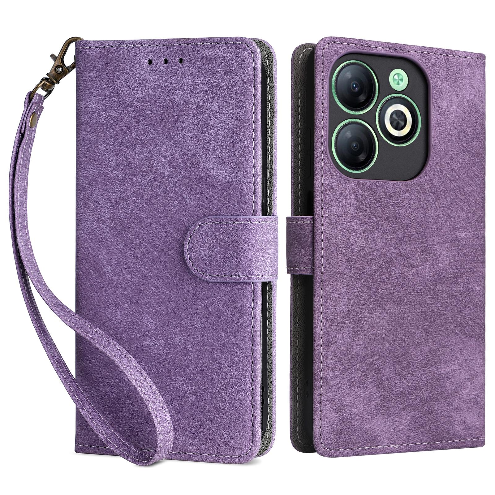 For Infinix Smart 8 4G X6525/Smart 8 HD 4G Cell Phone Case RFID Blocking Leather Anti-Scratch Cover Purple
For Infinix Smart 8 4G X6525/Smart 8 HD 4G Cell Phone Case RFID Blocking Leather Anti-Scratch Cover Purple