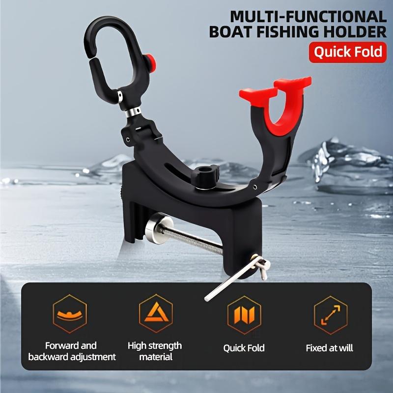 Rotating ABS Fishing Rod Holder With Red Handle Durable Portable Design For Light Boat Shore Fishing Equipment Stable Rod Stand
Rotating ABS Fishing Rod Holder With Red Handle Durable Portable Design For Light Boat Shore Fishing Equipment Stable Rod Stand