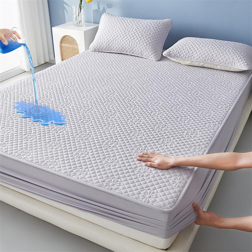 Thick 3D Air Fabric Mattress Cover 100% Waterproof Mattress Protector Ultal Soft Comfort Fitted Bed Sheet (Pillowcase Can Order) 90x200x30cm світло-сірий колір
Thick 3D Air Fabric Mattress Cover 100% Waterproof Mattress Protector Ultal Soft Comfort Fitted Bed Sheet (Pillowcase Can Order) 90x200x30cm світло-сірий колір