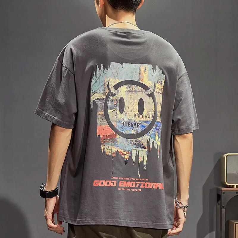 Футболки большого размера, молодежные повседневные футболки, модные китайские модные футболки с круглым вырезом и короткими рукавами, свободный пуловер, летняя мужская рубашка с принтом иконы дьявола M серый
Футболки большого размера, молодежные повседневные футболки, модные китайские модные футболки с круглым вырезом и короткими рукавами, свободный пуловер, летняя мужская рубашка с принтом иконы дьявола M серый