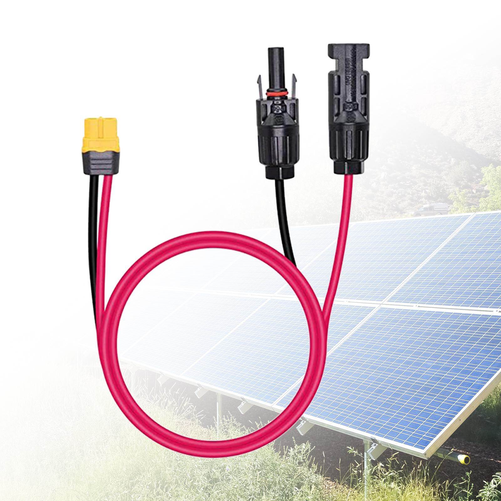Solar Charge Cable Extension XT60 Adapter Connector for Power Station
Solar Charge Cable Extension XT60 Adapter Connector for Power Station