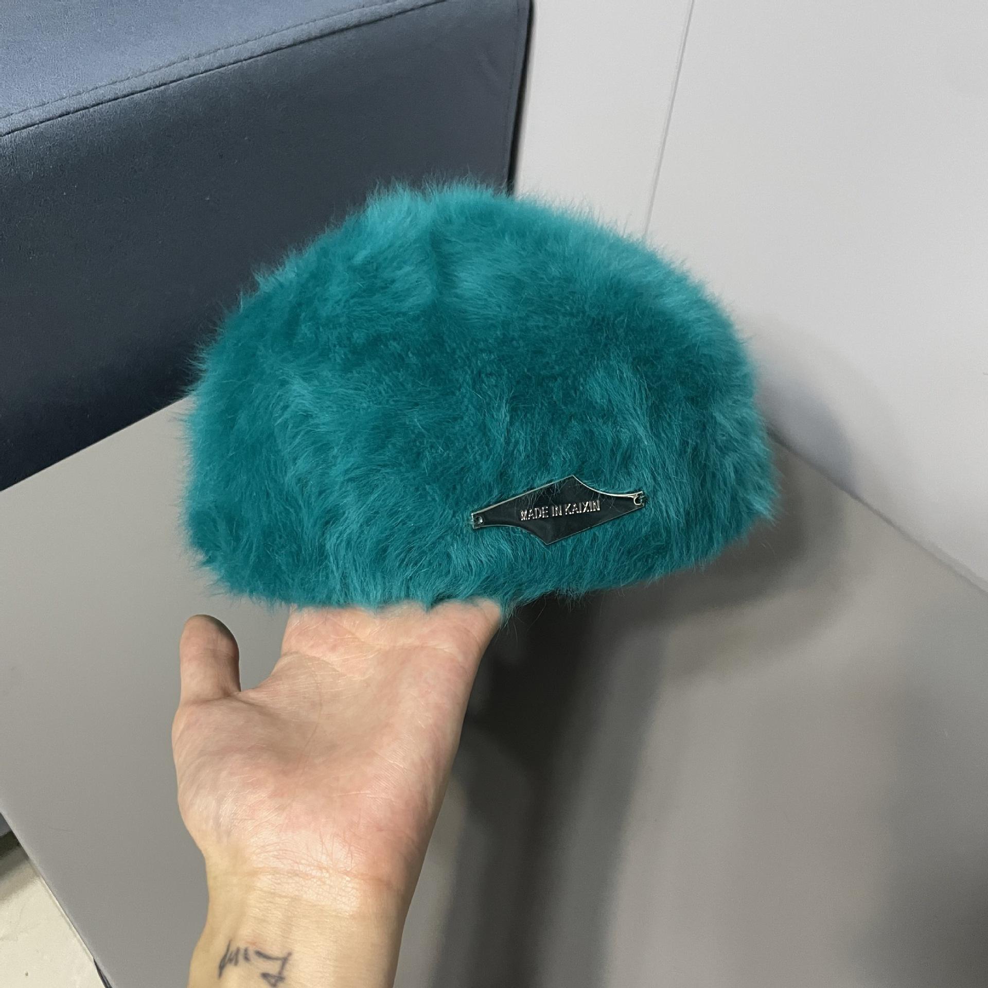 Iron Label Rabbit Hair Beret Lady Face Small Big Head Circle Korean Style Versatile Plush Backward Wearing Front Hat M(56-58cm)
Iron Label Rabbit Hair Beret Lady Face Small Big Head Circle Korean Style Versatile Plush Backward Wearing Front Hat M(56-58cm)