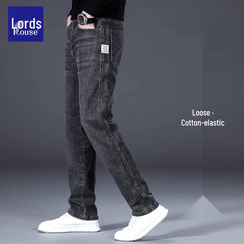 Luoz Men s Summer Loose Straight Stretch Jeans 38
Luoz Men s Summer Loose Straight Stretch Jeans 38