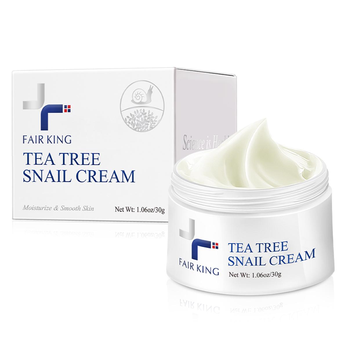 FAIRKING Крем с чайным деревом и улиточным муцином, коллагеном, антивозрастной, против мелких морщин, подтягивающий кожу, питает лицо 1pcs
FAIRKING Крем с чайным деревом и улиточным муцином, коллагеном, антивозрастной, против мелких морщин, подтягивающий кожу, питает лицо 1pcs