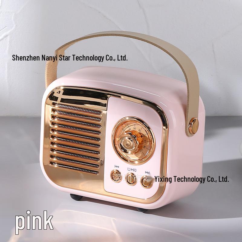 Retro Mini Portable Bluetooth Speaker with Card Slot - Wireless and High-Value Gift
Retro Mini Portable Bluetooth Speaker with Card Slot - Wireless and High-Value Gift
