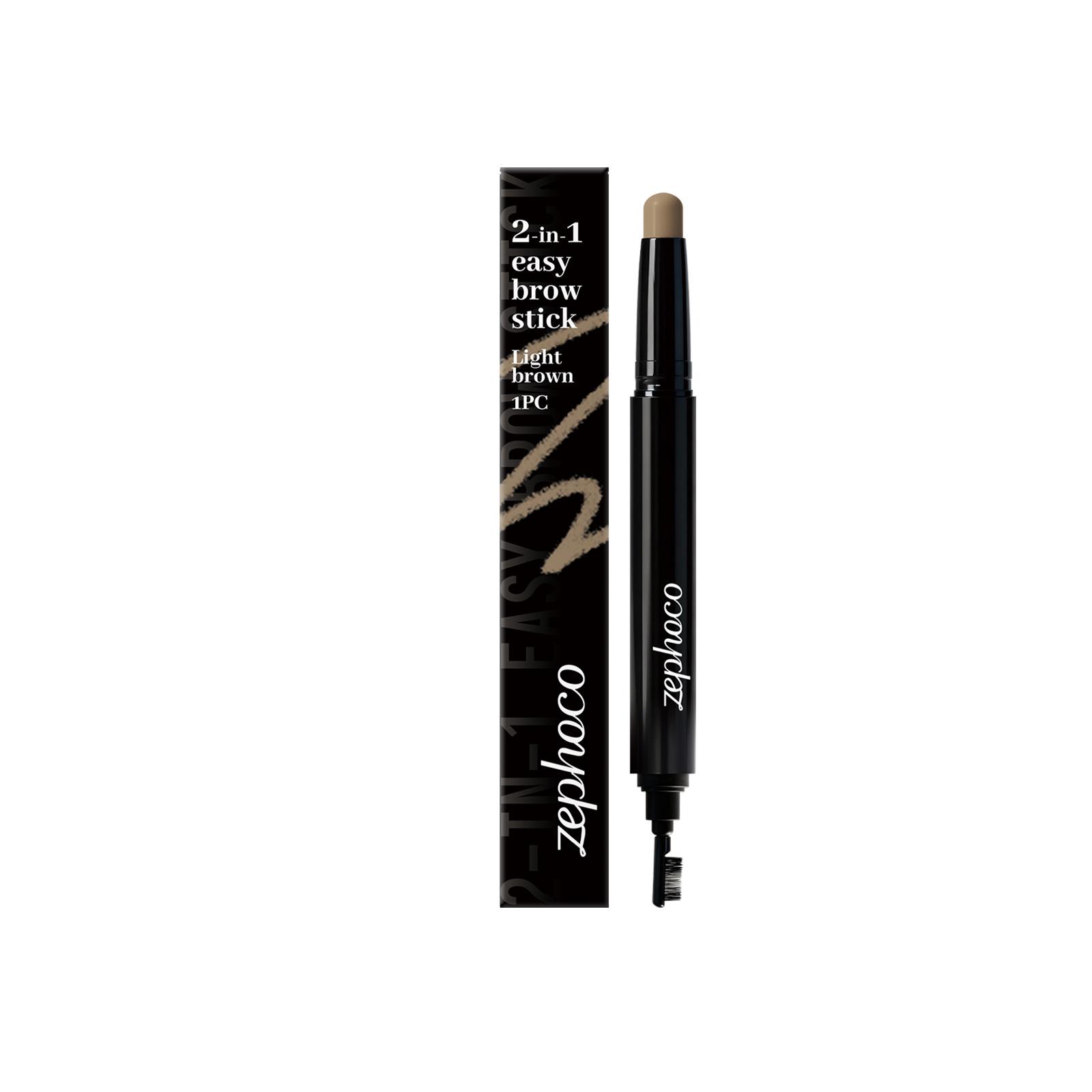 Zephoco Dual-Ended Eyebrow Pencil (Dark Brown) for Natural, Three-Dimensional Brow Enhancement. 1pc (Export Only) темно-коричневого кольору
Zephoco Dual-Ended Eyebrow Pencil (Dark Brown) for Natural, Three-Dimensional Brow Enhancement. 1pc (Export Only) темно-коричневого кольору