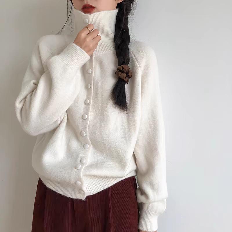 Универсальный кардиган-куртка с высоким воротником, женский осенне-зимний, новый, свободный и тонкий, утолщенный, мягкий и восковой свитер one size fits all
Универсальный кардиган-куртка с высоким воротником, женский осенне-зимний, новый, свободный и тонкий, утолщенный, мягкий и восковой свитер one size fits all