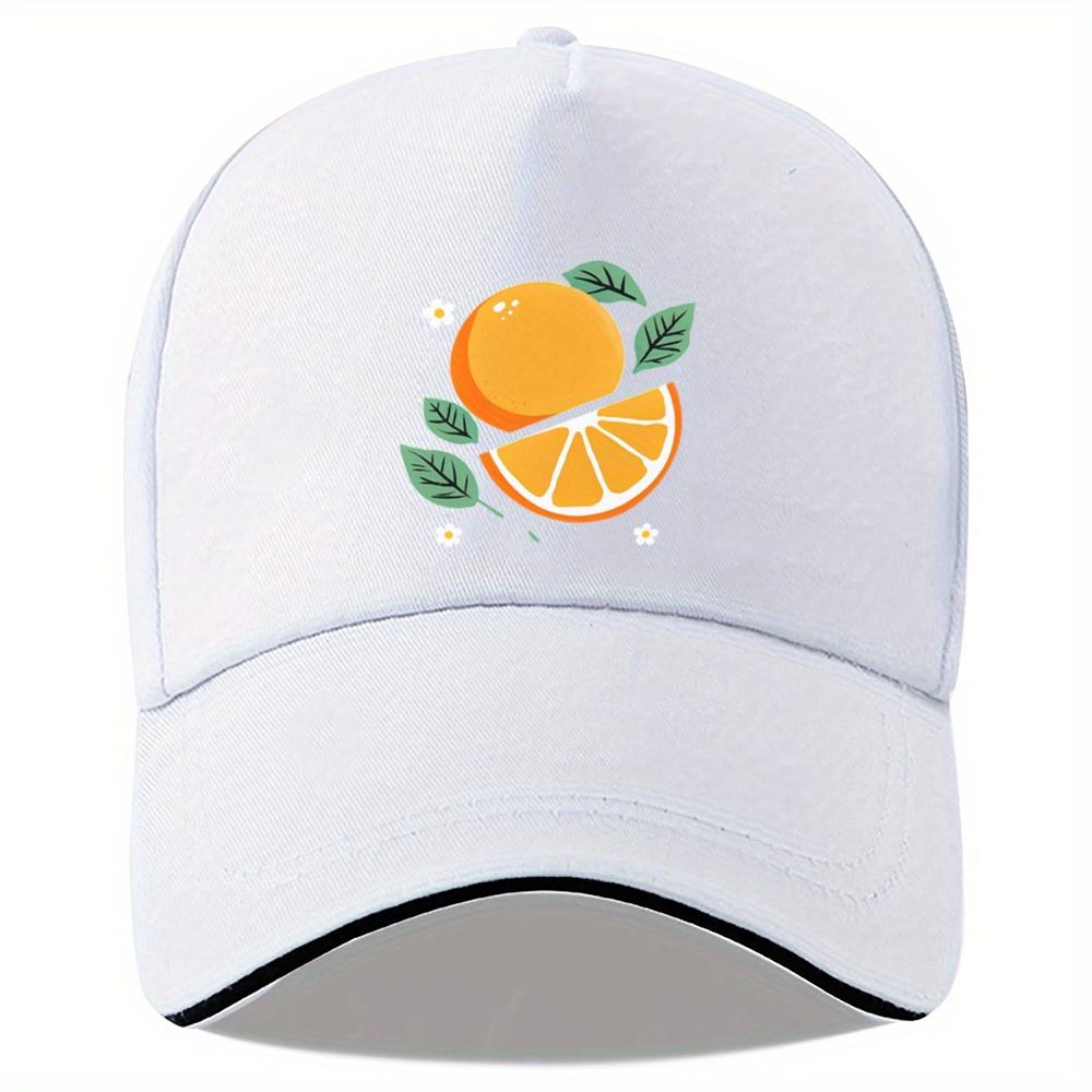 Orange Citrus Slice Graphic Baseball Cap Adjustable Polyester Sporty Snapback Hat for Men Women Casual Outdoor Travel One Size
Orange Citrus Slice Graphic Baseball Cap Adjustable Polyester Sporty Snapback Hat for Men Women Casual Outdoor Travel One Size