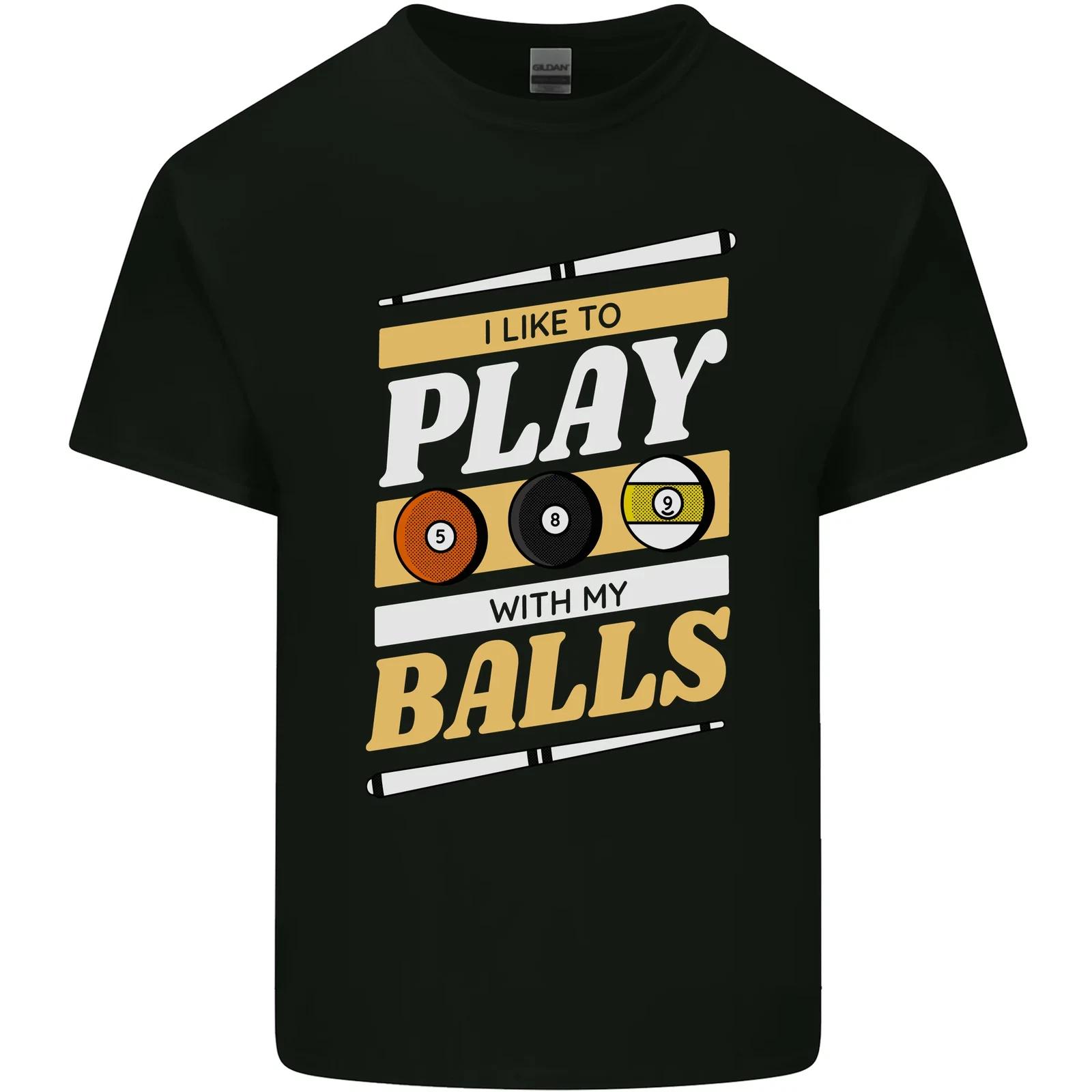 Pool I Like to Play With My Balls 9-Ball Kids T-Shirt Childrens S
Pool I Like to Play With My Balls 9-Ball Kids T-Shirt Childrens S