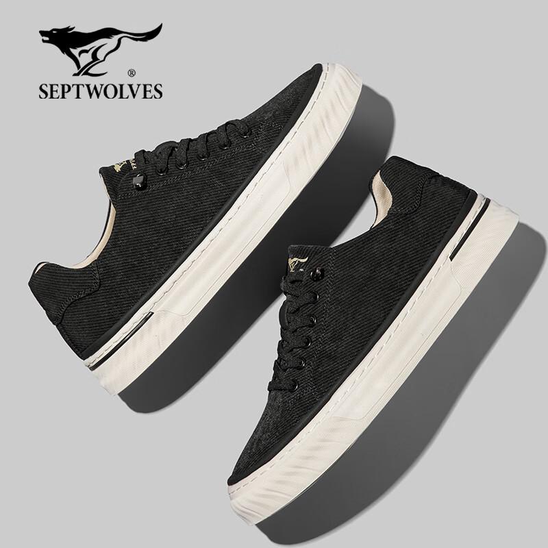 Seven Wolves Men s Breathable Low-Top Canvas Sneakers S
Seven Wolves Men s Breathable Low-Top Canvas Sneakers S