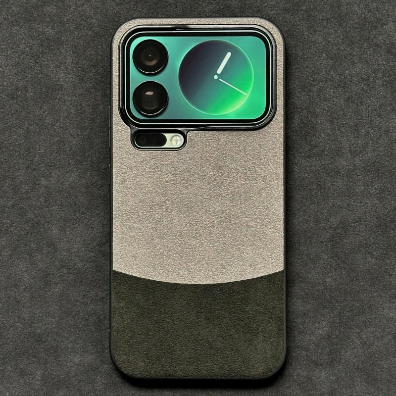 Contrasting Color Alcantara Suede Leather Case for Xiaomi 17 Pro Max Mi 17Pro Soft TPU Edge+PC Back Slim Phone Cover Xiaomi 17 pro
Contrasting Color Alcantara Suede Leather Case for Xiaomi 17 Pro Max Mi 17Pro Soft TPU Edge+PC Back Slim Phone Cover Xiaomi 17 pro