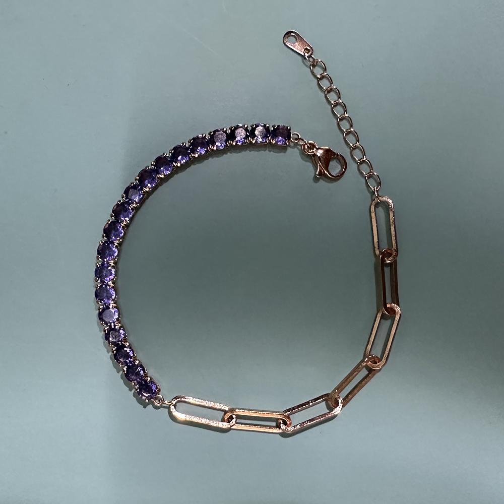 Paper Clip Chain Tennis Bracelet Women Asymmetric Kpop Hand Bracelets Zircon Y2k Accessories Luxury Designer Jewelry Gift KCH076 2.5mm stone
Paper Clip Chain Tennis Bracelet Women Asymmetric Kpop Hand Bracelets Zircon Y2k Accessories Luxury Designer Jewelry Gift KCH076 2.5mm stone