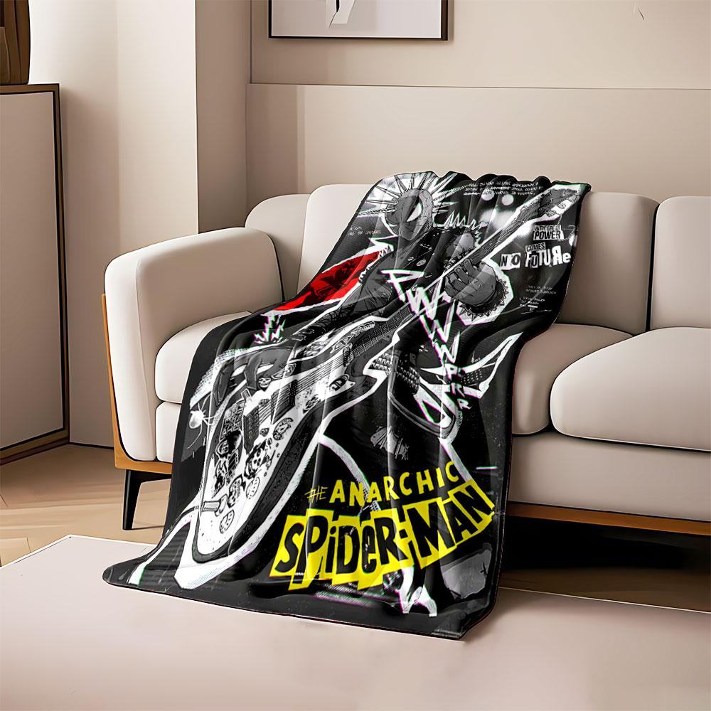 Punk-inspired Spider-Man with spikes, guitar, and anarchic aesthetic style. for all seasons blanket lunch break throw gift 80cm x 120cm
Punk-inspired Spider-Man with spikes, guitar, and anarchic aesthetic style. for all seasons blanket lunch break throw gift 80cm x 120cm