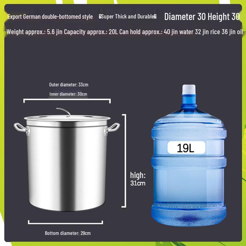 Commercial Stainless Steel Stock Pot with Lid
Commercial Stainless Steel Stock Pot with Lid