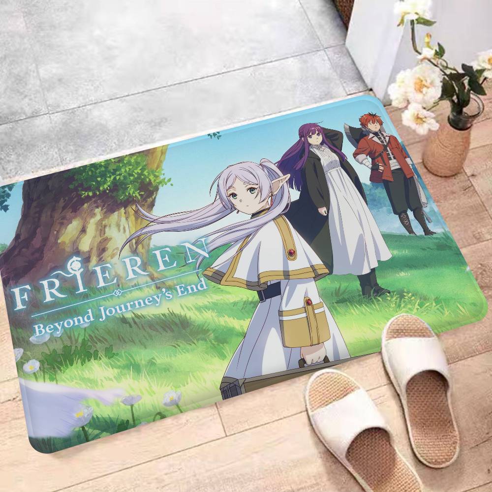 Anime Frieren Entrance Door Mat Nordic Style Bedroom Living Room Doormat Home Balcony Anti-Slip Modern Home Decor 50x80 cm
Anime Frieren Entrance Door Mat Nordic Style Bedroom Living Room Doormat Home Balcony Anti-Slip Modern Home Decor 50x80 cm