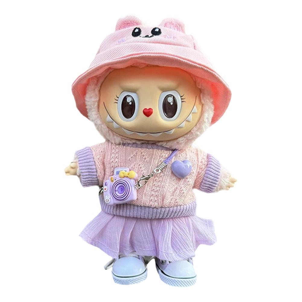 17cm Outfit Accessories with Hat Camera Fashion Clothes DIY Mini Dolls Clothing Doll Cute Clothes Dolls Accessories
17cm Outfit Accessories with Hat Camera Fashion Clothes DIY Mini Dolls Clothing Doll Cute Clothes Dolls Accessories