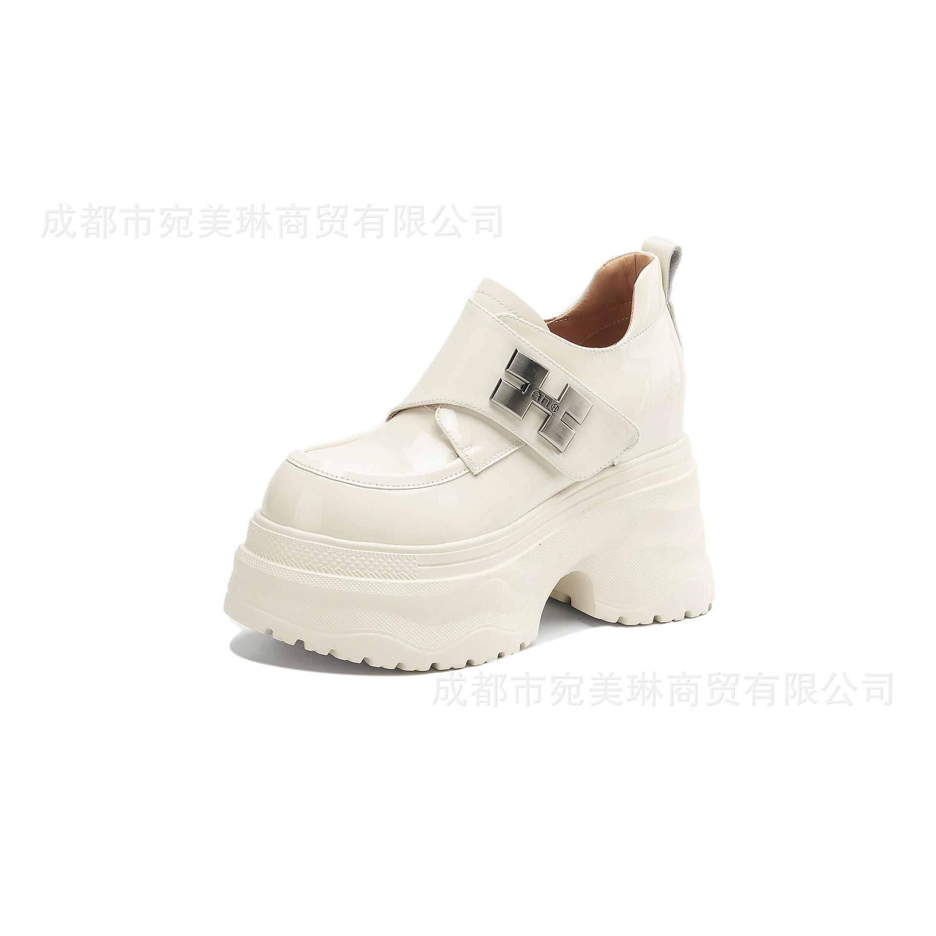 12 см супер высокий каблук кожаные лоферы на толстом каблуке 2025 новые маленькие маффины легкая толстая подошва металлическая пряжка кожаная обувь 39
12 см супер высокий каблук кожаные лоферы на толстом каблуке 2025 новые маленькие маффины легкая толстая подошва металлическая пряжка кожаная обувь 39