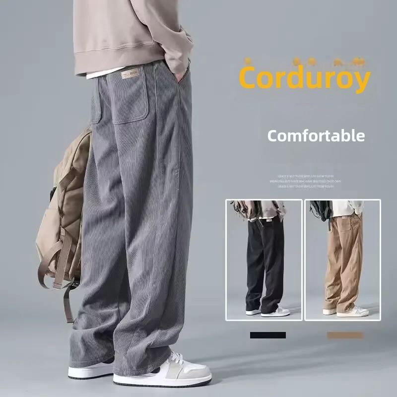Men s Trousers Loose-Fit Straight-Leg Wide-Leg Casual Pants Lifestyle Pants Trendy Brand Sports Casualtrousers S чорний
Men s Trousers Loose-Fit Straight-Leg Wide-Leg Casual Pants Lifestyle Pants Trendy Brand Sports Casualtrousers S чорний