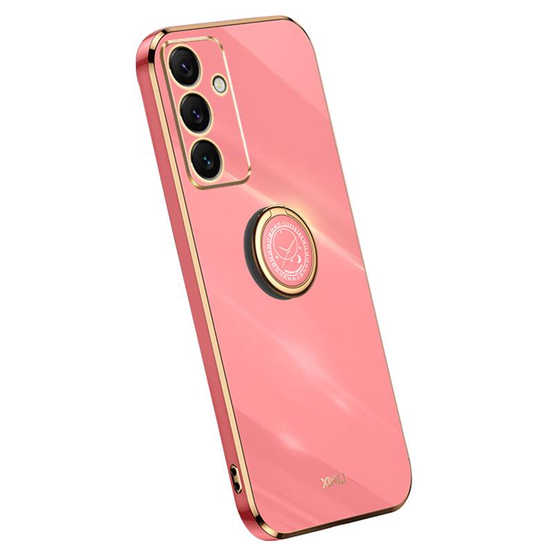 XINLI For Samsung Galaxy S24 FE Case Ring Kickstand Electroplating TPU Phone Cover Red
XINLI For Samsung Galaxy S24 FE Case Ring Kickstand Electroplating TPU Phone Cover Red
