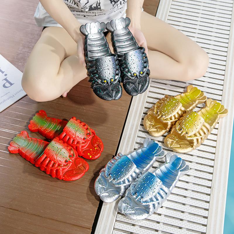 Lobster Slippers Summer Women Men Garden Sandals Lobster Design Comfortable Slippers EVA Casual Outdoor Beach Walking Shoe 40-41
Lobster Slippers Summer Women Men Garden Sandals Lobster Design Comfortable Slippers EVA Casual Outdoor Beach Walking Shoe 40-41