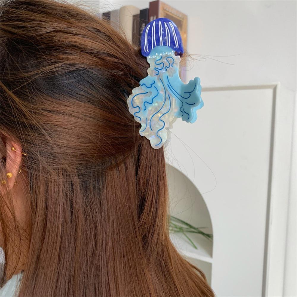 Acetic Acid Cartoon Animal Hair Clip Sweet Cute Shark Clip Lovely Jellyfish Hair Claw Female Style 7
Acetic Acid Cartoon Animal Hair Clip Sweet Cute Shark Clip Lovely Jellyfish Hair Claw Female Style 7