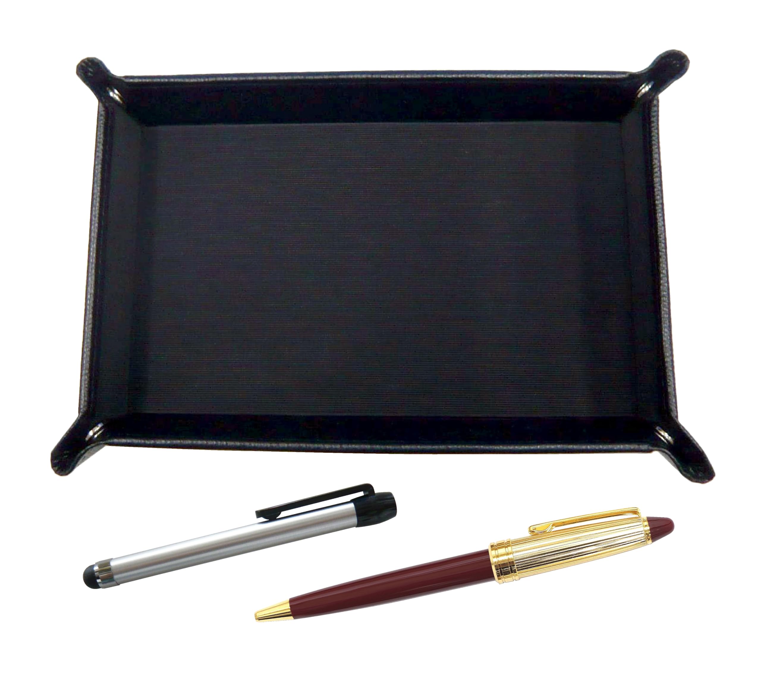 Japanese grained cowhide pen tray black metal touch silver bar and neo hori gold processing retro ballpoint pen set red D-800 TRASB-ALST-800B-R
Japanese grained cowhide pen tray black metal touch silver bar and neo hori gold processing retro ballpoint pen set red D-800 TRASB-ALST-800B-R