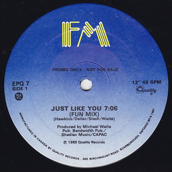 Виниловая пластинка FM 3 Just Like You EPQ7PROMO Качество 1985 Канада Танцевальная Электроника Б/у
Виниловая пластинка FM 3 Just Like You EPQ7PROMO Качество 1985 Канада Танцевальная Электроника Б/у