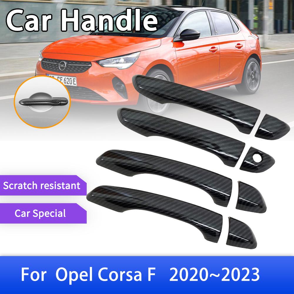 Carbon Fiber Door Handle Cover Trim for Opel Corsa F 2022 2023 Vauxhall Corsa Car Accessories Protective Film
Carbon Fiber Door Handle Cover Trim for Opel Corsa F 2022 2023 Vauxhall Corsa Car Accessories Protective Film