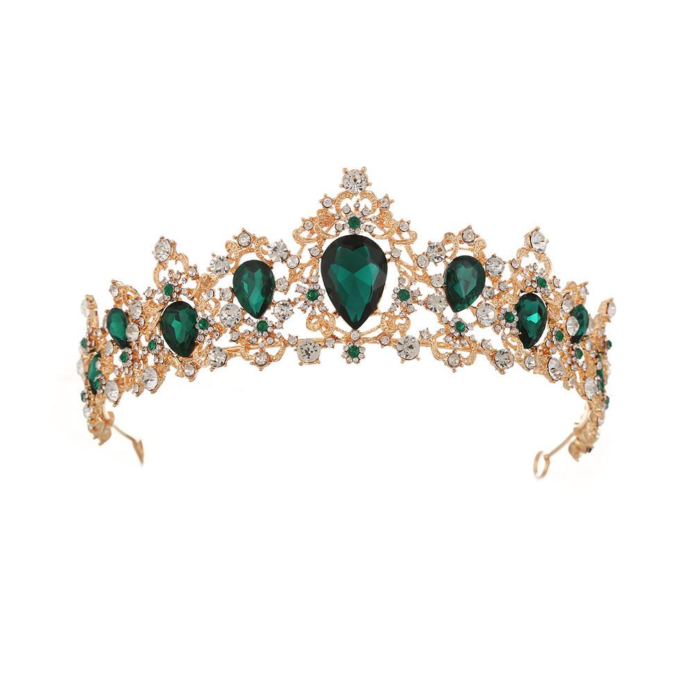 Baroque Vintage Green Royal Tiara Crowns Bride Blue Red Queen Crown Bridal Headband Wedding Tiara for Women Hair Jewelry
Baroque Vintage Green Royal Tiara Crowns Bride Blue Red Queen Crown Bridal Headband Wedding Tiara for Women Hair Jewelry