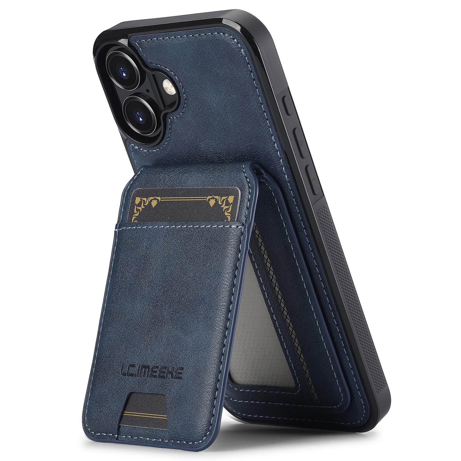 LC.IMEEKE L3 For iPhone 16 Plus Magnetic Case Detachable Card Holder Leather+TPU Mobile Cover Brown
LC.IMEEKE L3 For iPhone 16 Plus Magnetic Case Detachable Card Holder Leather+TPU Mobile Cover Brown