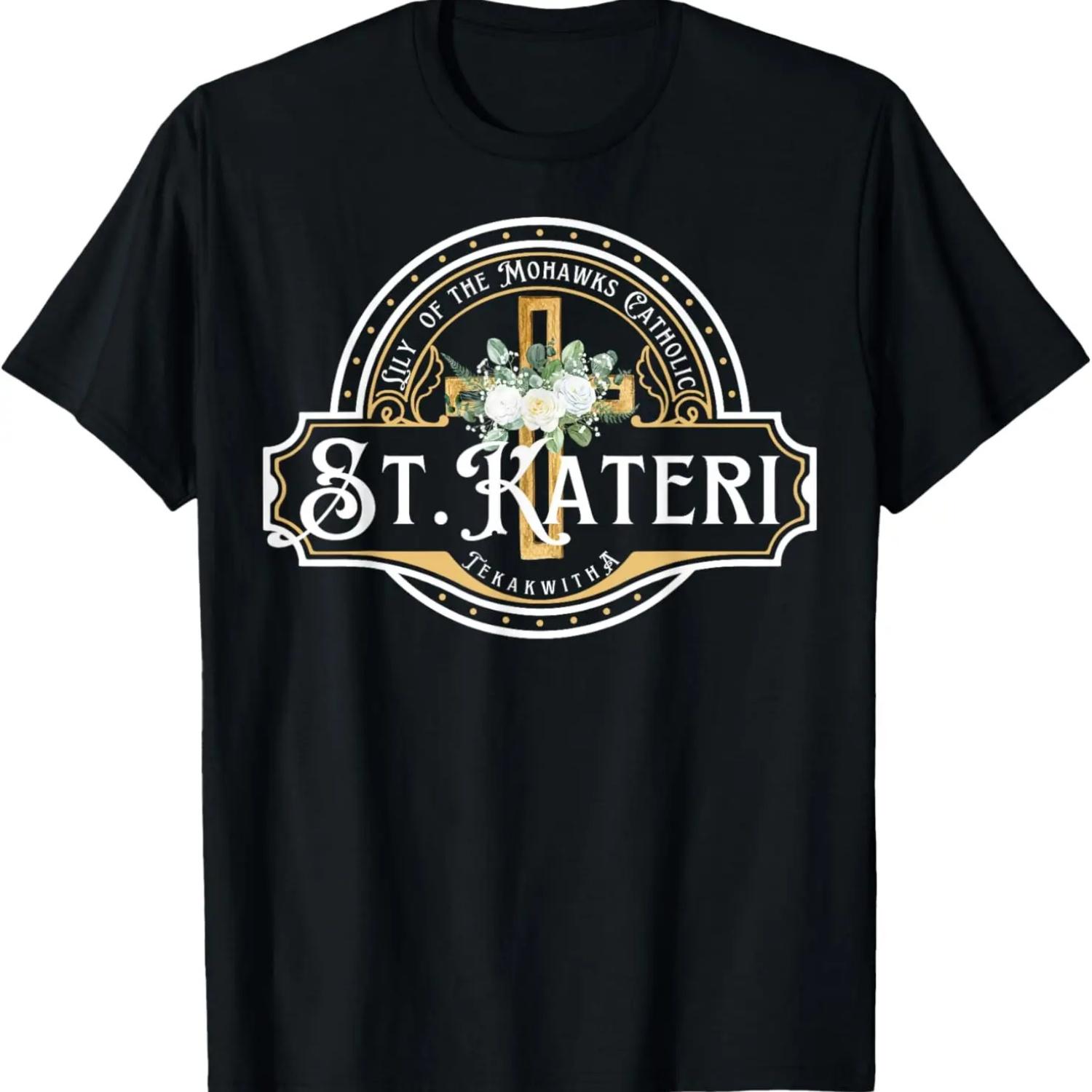 Saint Kateri Tekakwitha Lily of the Mohawks Catholic Christ T-Shirt S чёрный
Saint Kateri Tekakwitha Lily of the Mohawks Catholic Christ T-Shirt S чёрный