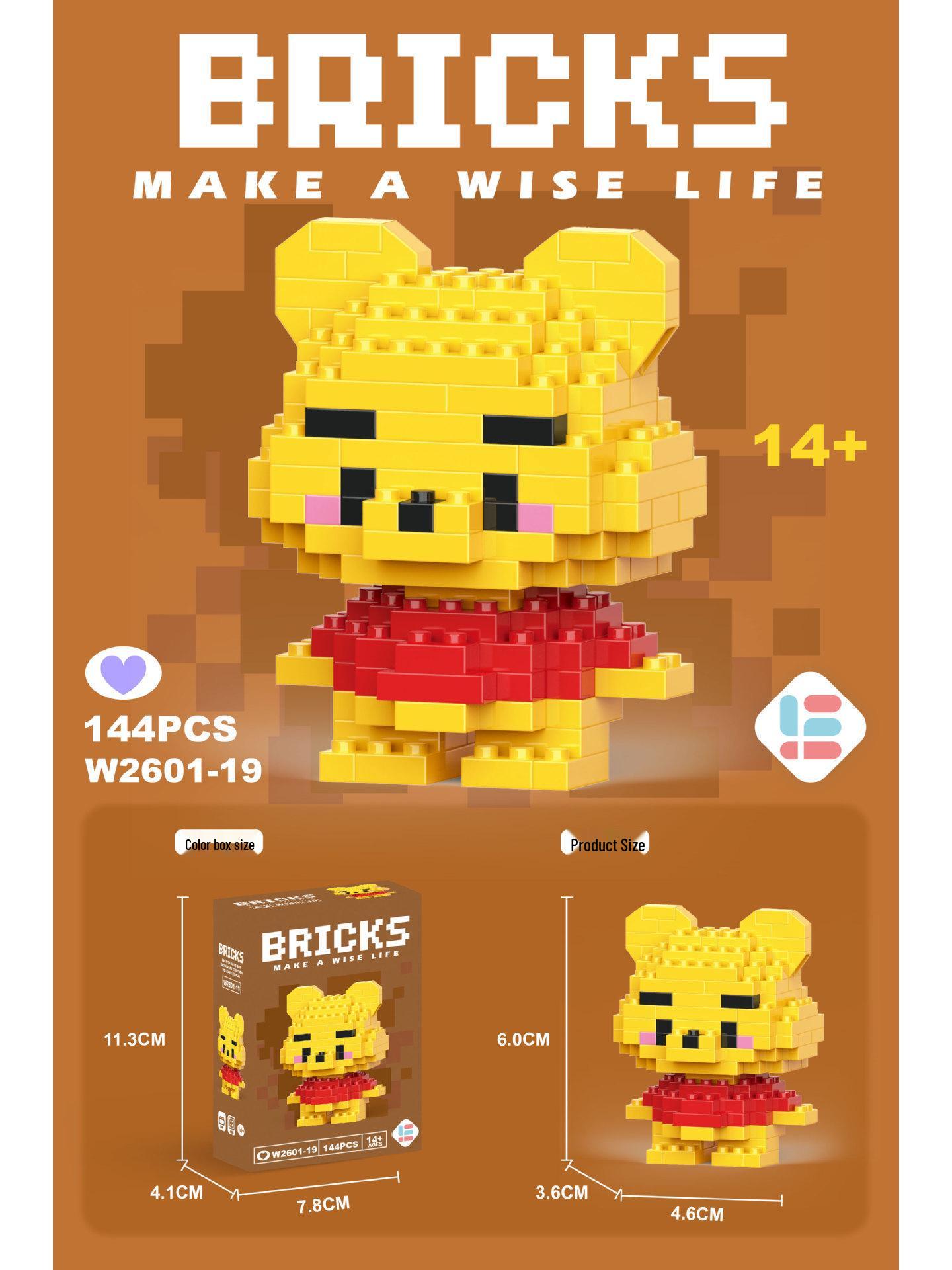 Сумісні LEGO Мультяшна лялька Менгдан Будівельні блоки Розвиваючі іграшки Сліпа коробка для дітей Подарунок.
Сумісні LEGO Мультяшна лялька Менгдан Будівельні блоки Розвиваючі іграшки Сліпа коробка для дітей Подарунок.