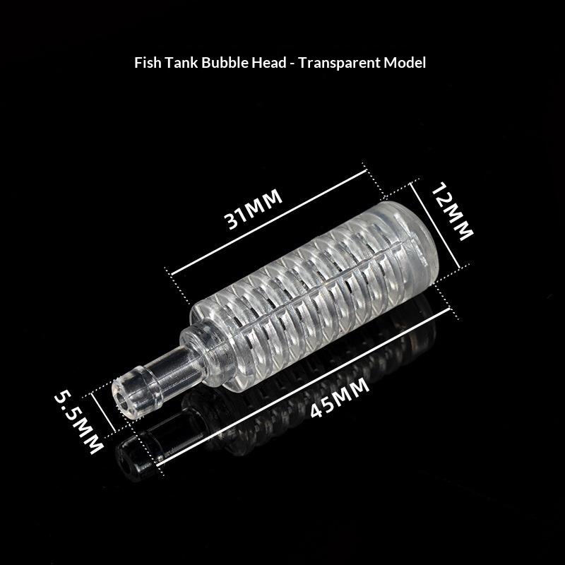 Aquarium Air Stone Inline Filter Diffuser Transparent Plastic Bubble Diffuser For Fish Tank Air Pump Filtration прозорий
Aquarium Air Stone Inline Filter Diffuser Transparent Plastic Bubble Diffuser For Fish Tank Air Pump Filtration прозорий