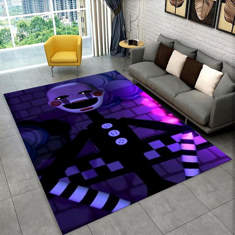 Classic F-FNAF Horror Game Freddy Carpet Rug for Playroom Bedroom Living Room Sofa Home Decor,kid Area Rug Non-slip Floor Mat 40x60cm
Classic F-FNAF Horror Game Freddy Carpet Rug for Playroom Bedroom Living Room Sofa Home Decor,kid Area Rug Non-slip Floor Mat 40x60cm