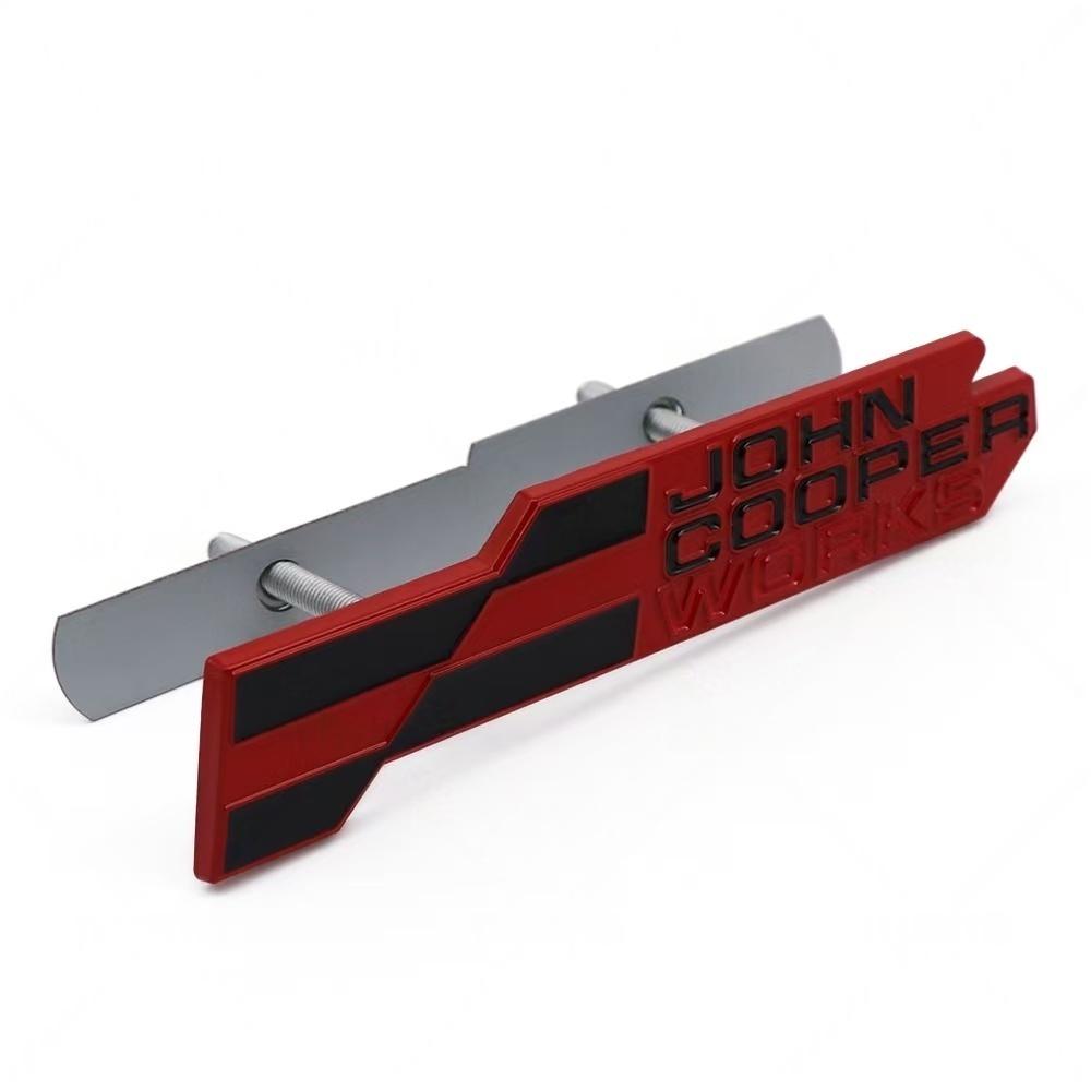 Sporty 3D JCW John Cooper Works Metal Car Front Grille Emblem Rear Trunk Badge Sticker For Mini Cooper S R56 R59 R60 F56 Countryman Clubman Grille Badge чорний/червоний
Sporty 3D JCW John Cooper Works Metal Car Front Grille Emblem Rear Trunk Badge Sticker For Mini Cooper S R56 R59 R60 F56 Countryman Clubman Grille Badge чорний/червоний
