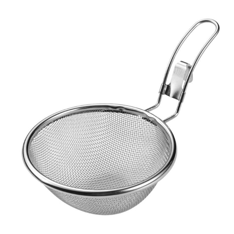 Stainless Steel Strainer Fine Mesh Filter For Oil Soup Cooking Utensils Ergonomic Handle Colander Kitchen Gadget L
Stainless Steel Strainer Fine Mesh Filter For Oil Soup Cooking Utensils Ergonomic Handle Colander Kitchen Gadget L