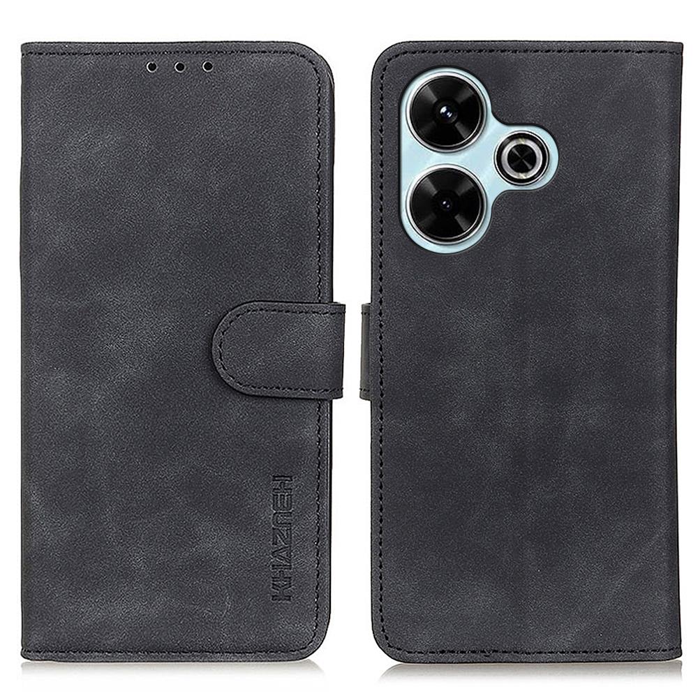 For Xiaomi Redmi 13 5G/13 4G Case Shockproof Retro Leather Wallet Phone Cover Black
For Xiaomi Redmi 13 5G/13 4G Case Shockproof Retro Leather Wallet Phone Cover Black