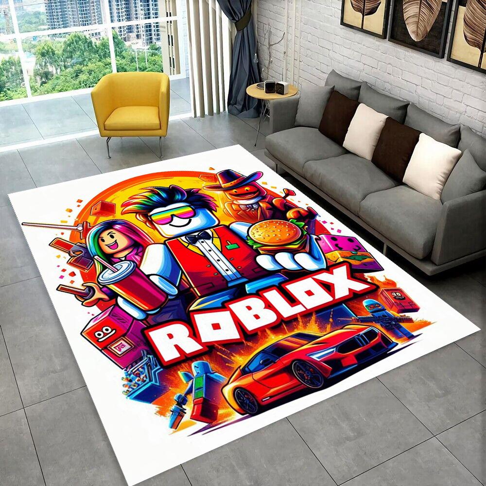 3D Мультяшний Килим-Килимок R-Robloxs Game для Дитячої Кімнати, Спальні, Вітальні, Дивана, Вхідних Дверей Будинку, Килимок для Зони, Нековзкий Килимок для Підлоги, Подарунок 40x60cm
3D Мультяшний Килим-Килимок R-Robloxs Game для Дитячої Кімнати, Спальні, Вітальні, Дивана, Вхідних Дверей Будинку, Килимок для Зони, Нековзкий Килимок для Підлоги, Подарунок 40x60cm