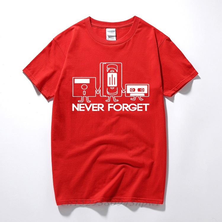 Fashion New Tshirts Men Short Sleeve Never Forget Floppy Disc VHS Cassette Tech Geek Print T Shirts Male Undershirts Tshirts S
Fashion New Tshirts Men Short Sleeve Never Forget Floppy Disc VHS Cassette Tech Geek Print T Shirts Male Undershirts Tshirts S