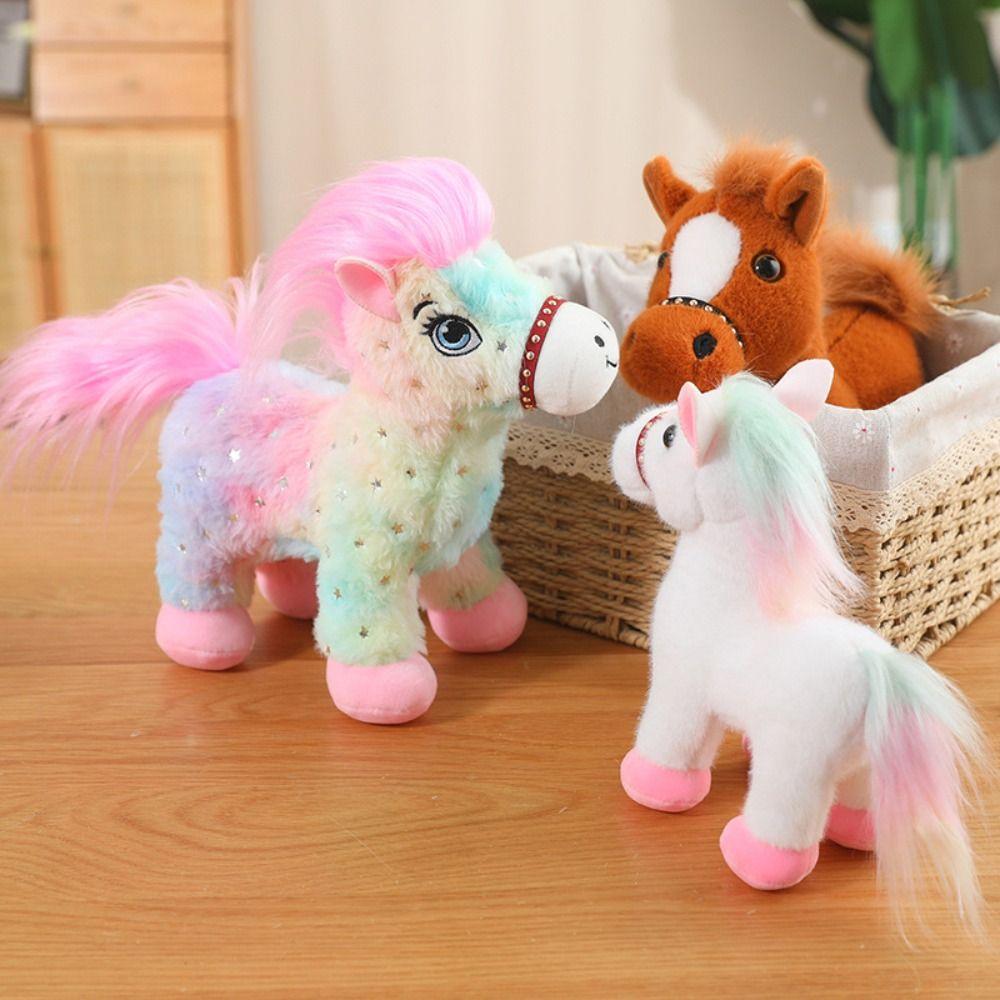 Fluffy Tail Pony Plush Toys Simulation Cartoon Horse Stuffed Toy Easter Gifts 20cm-Style 1
Fluffy Tail Pony Plush Toys Simulation Cartoon Horse Stuffed Toy Easter Gifts 20cm-Style 1