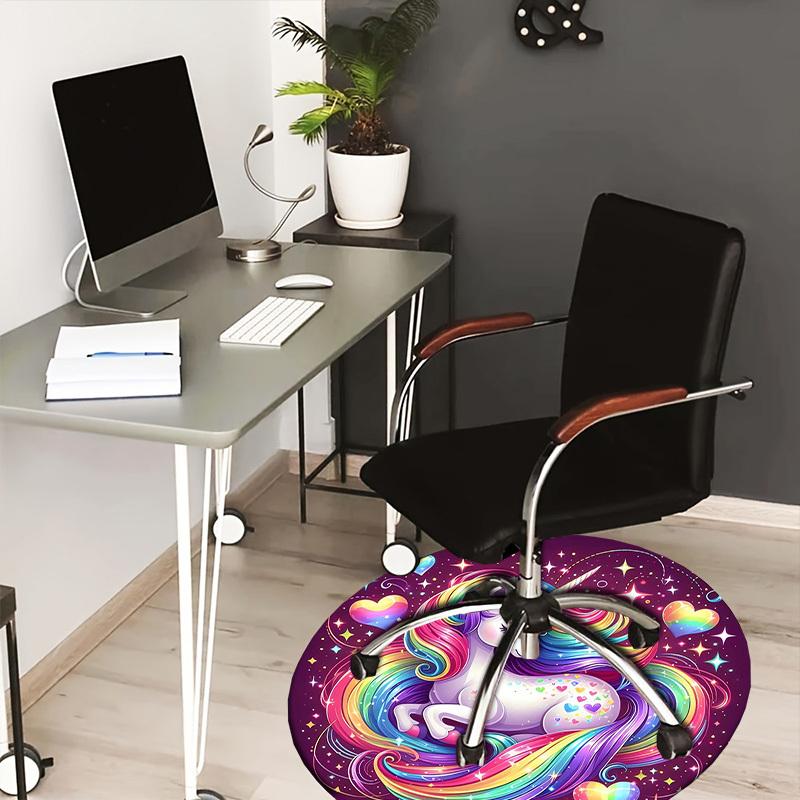 1pc Office Carpet Chair Mats Rainbow Unicorn Fantasy Art Perfect for Decorating Office Chairs, Living Rooms, Or Bedrooms.YDT145 80cm by 80cm
1pc Office Carpet Chair Mats Rainbow Unicorn Fantasy Art Perfect for Decorating Office Chairs, Living Rooms, Or Bedrooms.YDT145 80cm by 80cm