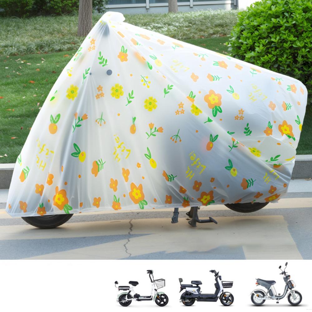 Heat Insulation Motorcycle Cover Translucent Motorbike Protective Gear Bicycle Rain Cover S-Flower
Heat Insulation Motorcycle Cover Translucent Motorbike Protective Gear Bicycle Rain Cover S-Flower