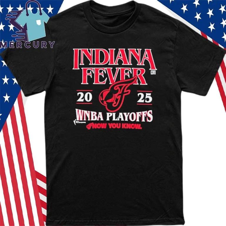 Indiana Fever 2025 WNBA Playoffs T-Shirt S
Indiana Fever 2025 WNBA Playoffs T-Shirt S