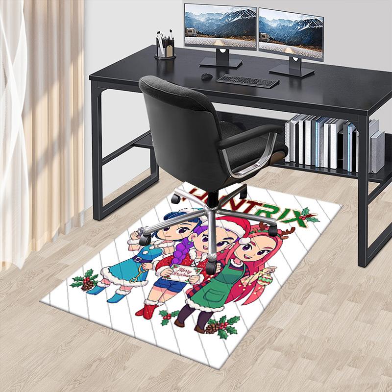 1pc Huntrix Christmas Anime Cartoon Design Office Chair Mat, Non-Slip Carpet for Home Decor, Suitable for All Seasons, Perfect Gift for Office and Gam 60cm by 90cm
1pc Huntrix Christmas Anime Cartoon Design Office Chair Mat, Non-Slip Carpet for Home Decor, Suitable for All Seasons, Perfect Gift for Office and Gam 60cm by 90cm