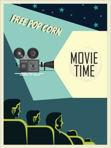 Movie Time Vintage Retro Metal SignAluminum 20x30cm(7.8x11.8inch)
Movie Time Vintage Retro Metal SignAluminum 20x30cm(7.8x11.8inch)