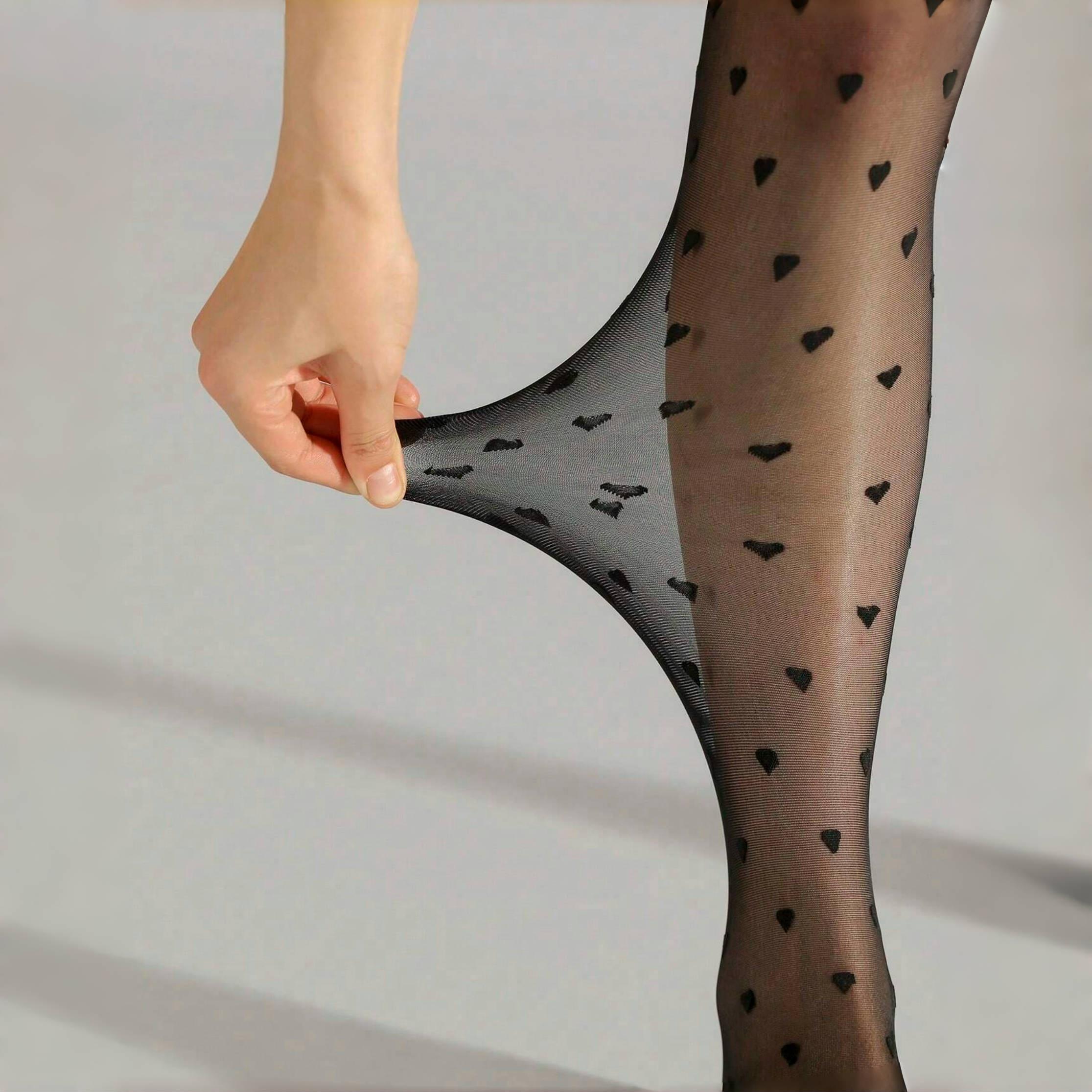 1 Piece Women S Pure Desire Red Little Love Stockings Sexy Spice Black Silk Tights Ultra Thin Meat Through Pantyhose One Size
1 Piece Women S Pure Desire Red Little Love Stockings Sexy Spice Black Silk Tights Ultra Thin Meat Through Pantyhose One Size